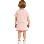 Conjunto de 2 piezas para niña Ellesse rosa