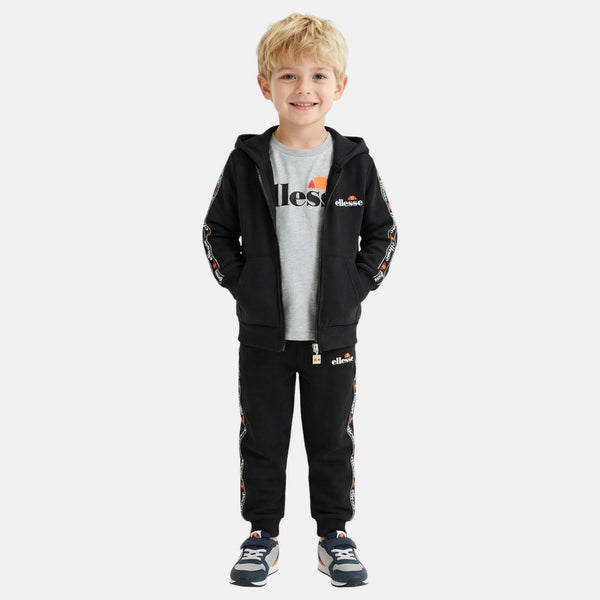 Ellesse Conjunto de 3 piezas para niño de 2 a 7 años - Negro