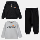 Ensemble 3 Pièces Ellesse Garcon Du 2 Au 7 Ans - Noir