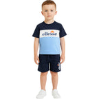 Ensemble 3 Pièces T-Shirt, Short Et Sac Ellesse - Bleu