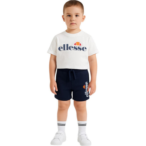 Ensemble 3 Pièces T-Shirt, Short Et Sac Ellesse - Blanc
