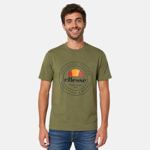 T-Shirt Manches Courtes Ellesse Homme - Kaki