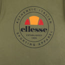 T-Shirt Manches Courtes Ellesse Homme - Kaki