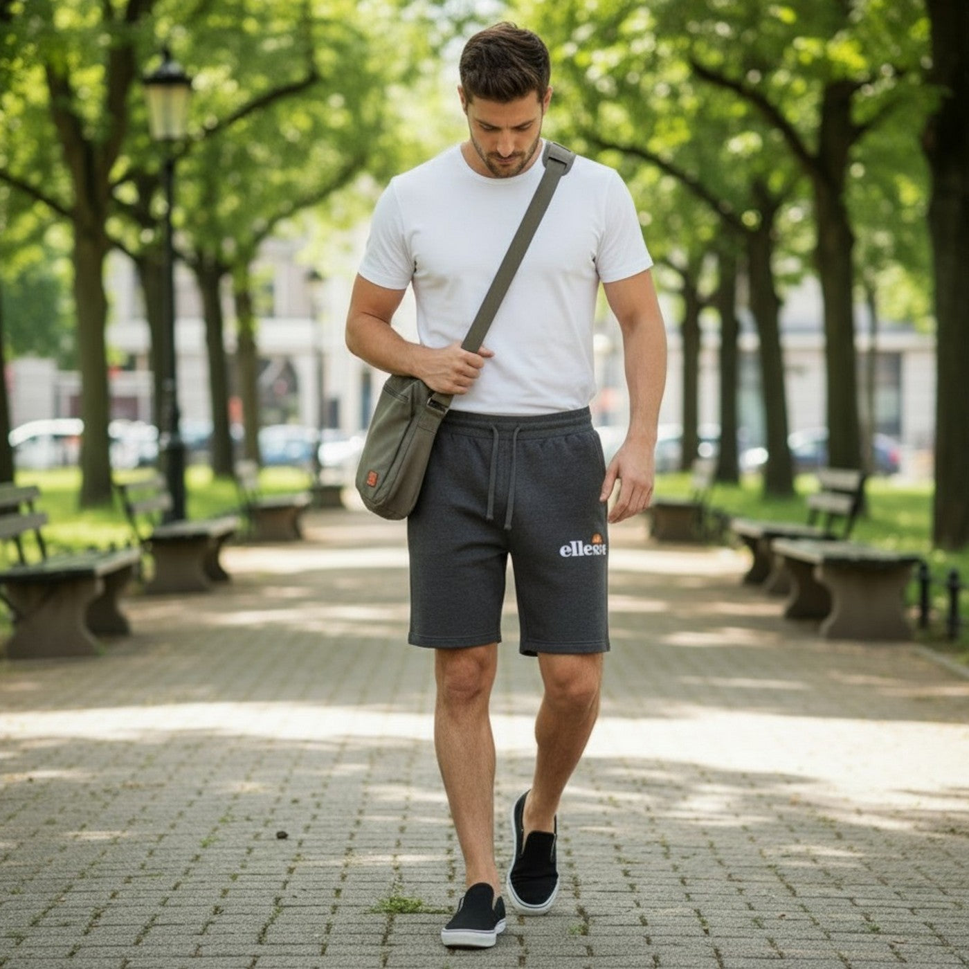 Ellesse Bermuda Shorts for Men From S to Xxl - Dark Gray
