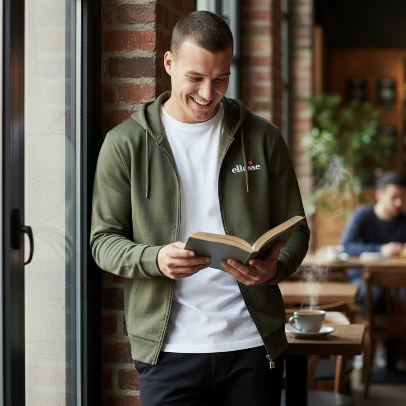 Veste À Capuche Ellesse Homme Du S Au Xxl - Kaki