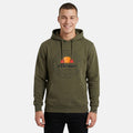 Sweat À Capuche Ellesse Homme Du S Au Xxl - Kaki