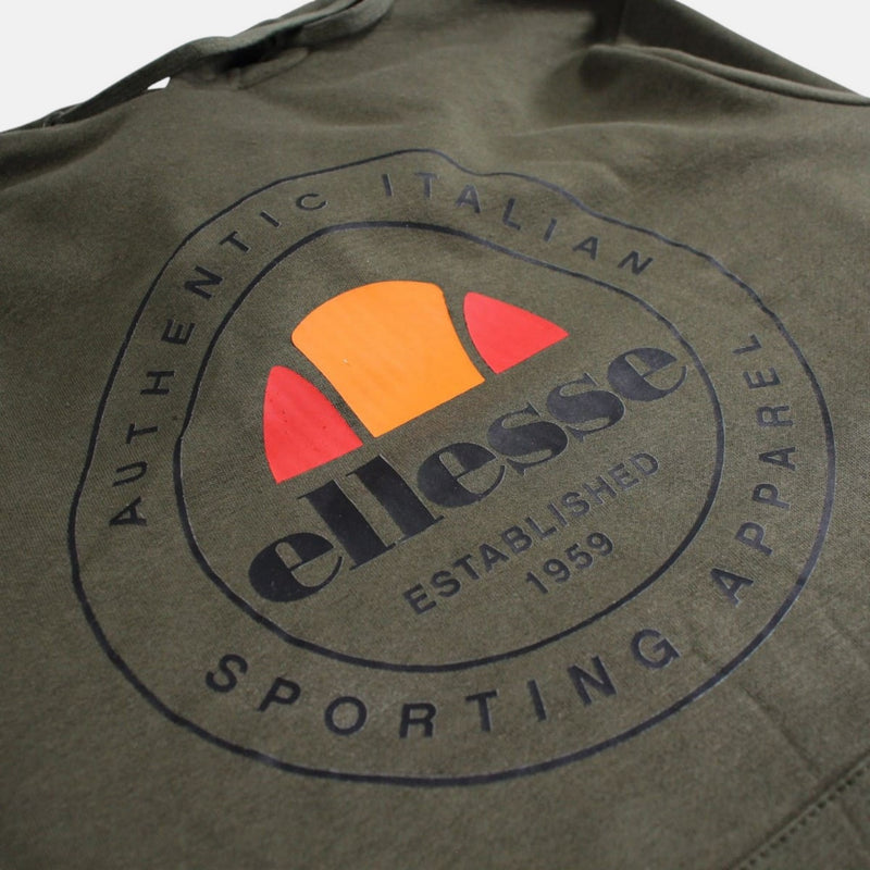 Sweat À Capuche Ellesse Homme Du S Au Xxl - Kaki
