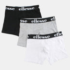 Pack de 3 boxers para hombre Ellesse - Negro/Gris/Blanco