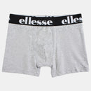 Pack De 3 Boxers Ellesse Homme - Noir/Gris/Blanc