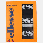 Pack de 3 boxers para hombre Ellesse azul marino/gris/blanco
