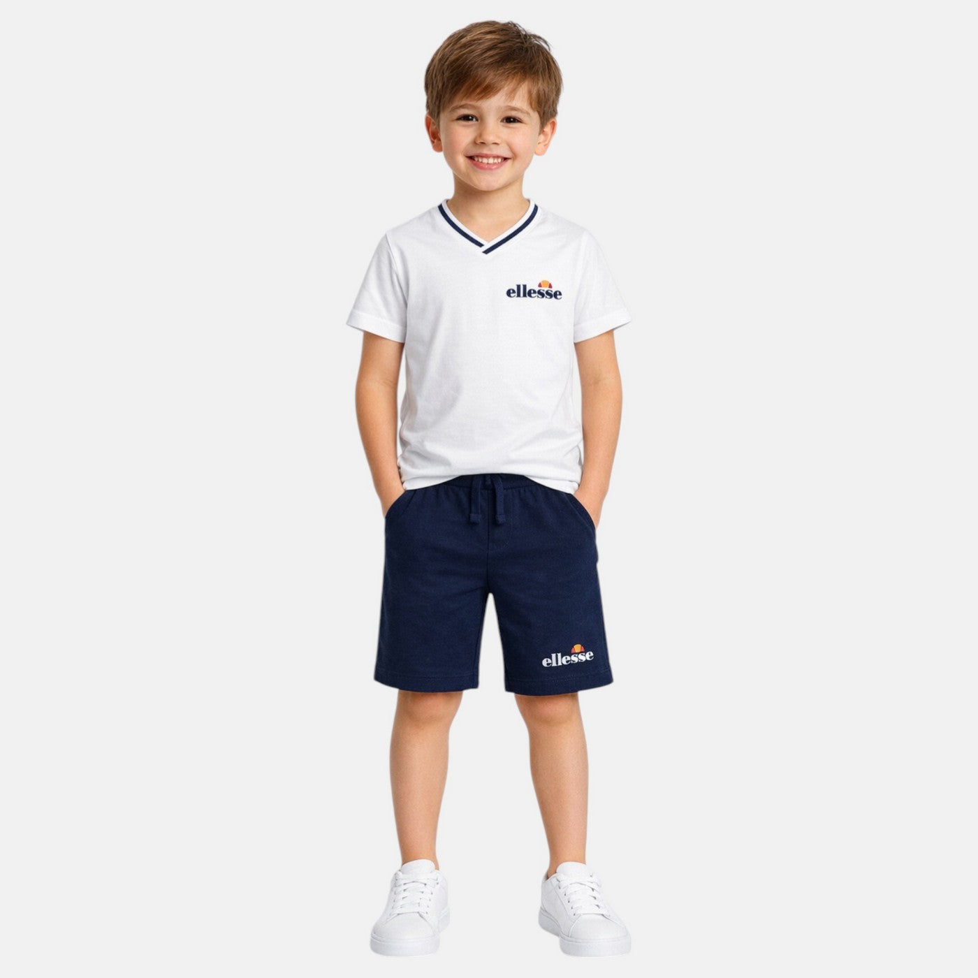 Ellesse Boys' Set - White