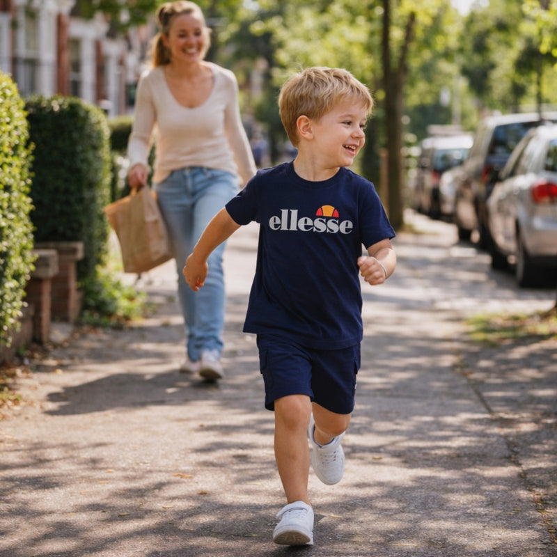 Ensemble Ellesse Garcon - Marine