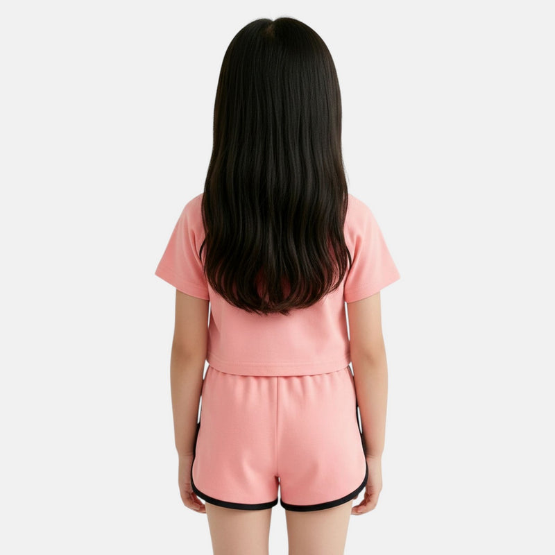 Ensemble Ellesse Fille - Rose
