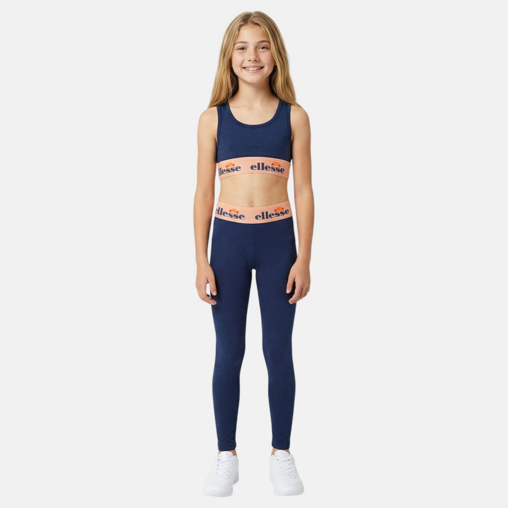 Conjunto de 3 piezas para niña Ellesse - Azul marino