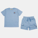 Ensemble Ellesse Garcon - Bleu