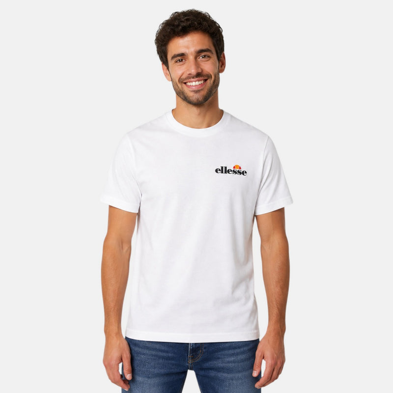 T-Shirt Manches Courtes Ellesse Homme - Blanc