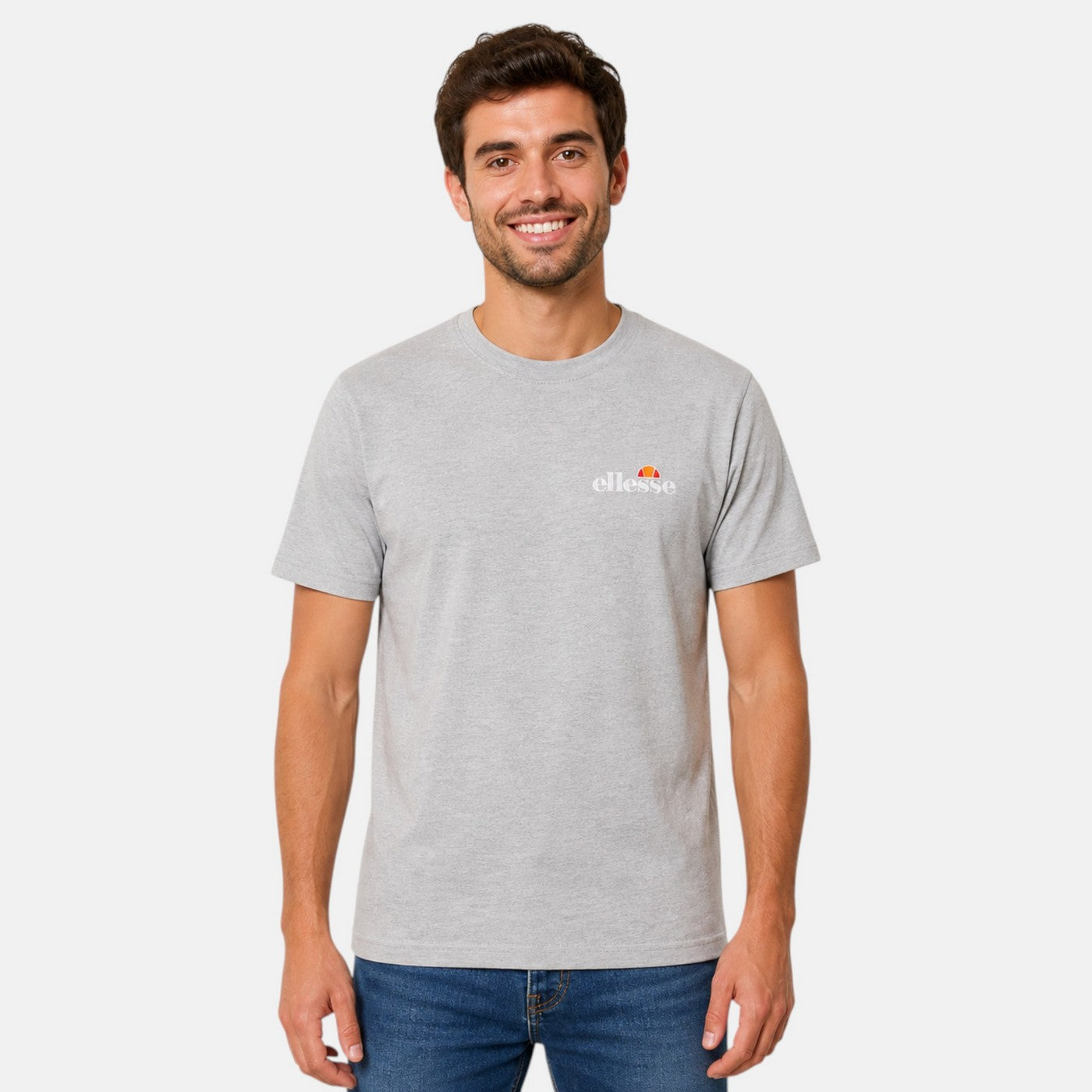 Camiseta de manga corta Ellesse Hombre - Gris oscuro