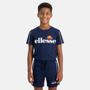 Pack De 2 T-Shirts Et Short Ellesse Garcon - Marine/Blanc