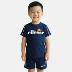 Pack De 2 T-Shirts Et Short Ellesse Garcon - Marine/Blanc