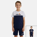 Pack De 2 T-Shirts Et Short Ellesse Garcon - Marine