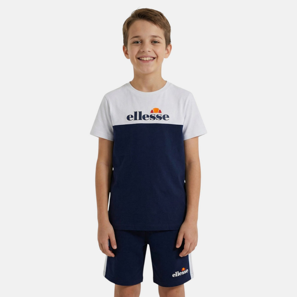 Pack De 2 T-Shirts Et Short Ellesse Garcon - Marine