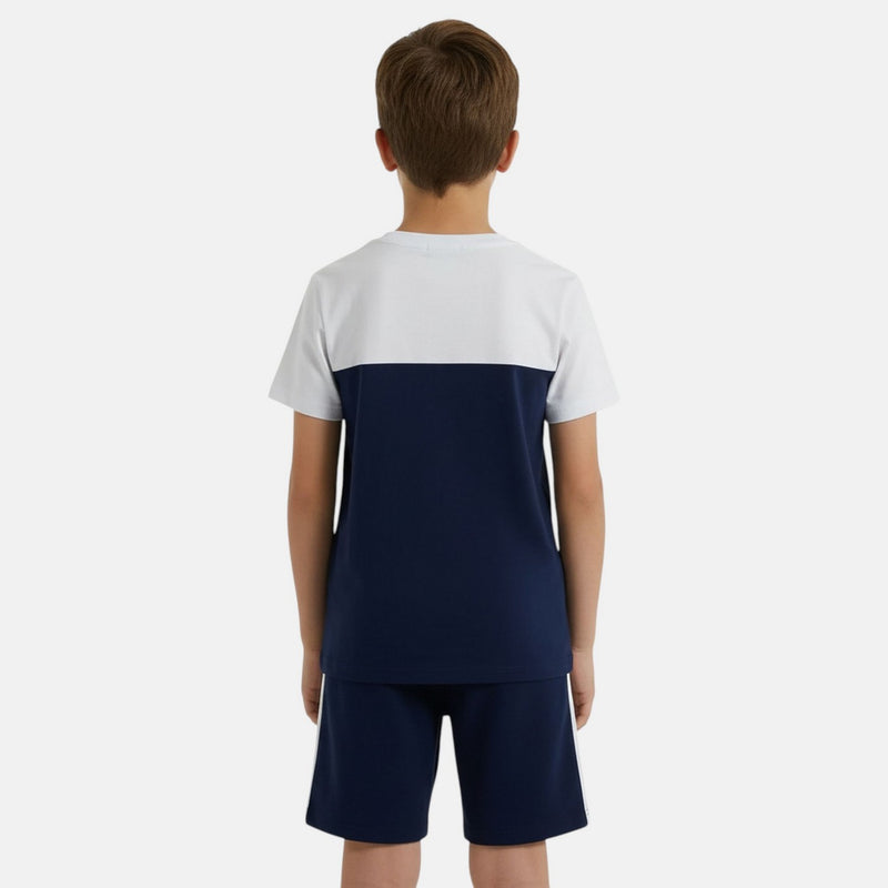 Pack De 2 T-Shirts Et Short Ellesse Garcon - Marine