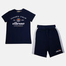 Pack De 2 T-Shirts Et Short Ellesse Garcon - Marine