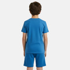 Pack of 2 Ellesse Boys' T-Shirts and Shorts - Blue/Navy