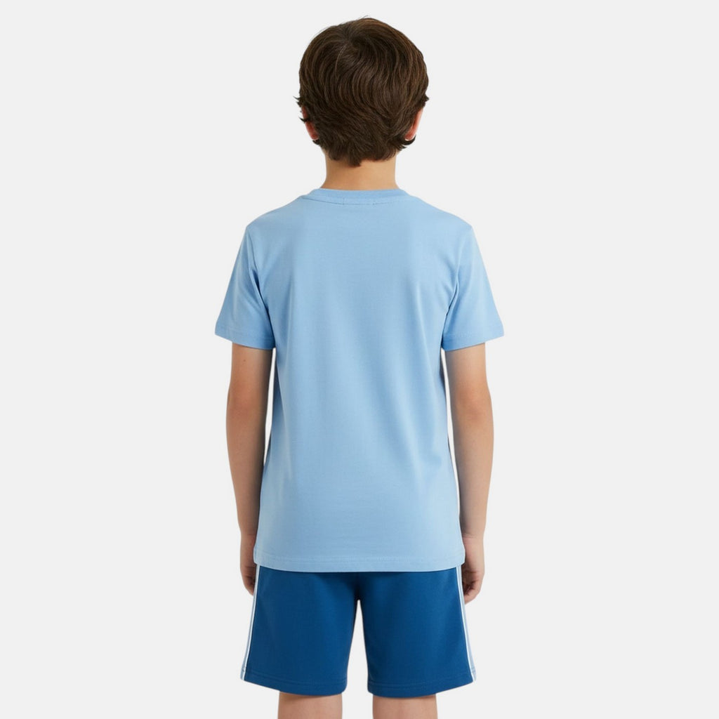 Pack of 2 Ellesse Boys' T-Shirts and Shorts - Blue/Navy