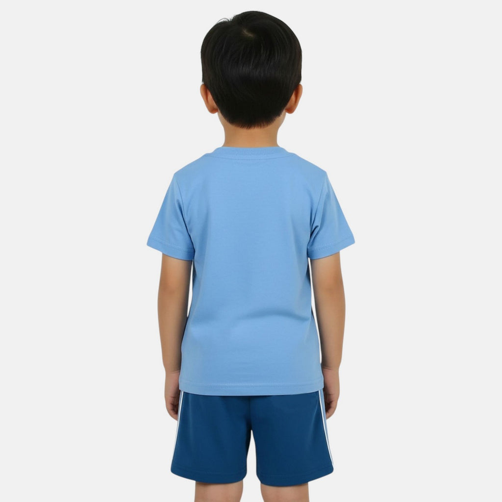 Pack De 2 T-Shirts Et Short Ellesse Garcon - Bleu/Marine