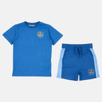 Pack De 2 T-Shirts Et Short Ellesse Garcon - Bleu/Marine