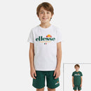 Pack De 2 T-Shirts Et Short Ellesse Garcon - Blanc/Vert