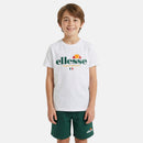 Pack De 2 T-Shirts Et Short Ellesse Garcon - Blanc/Vert