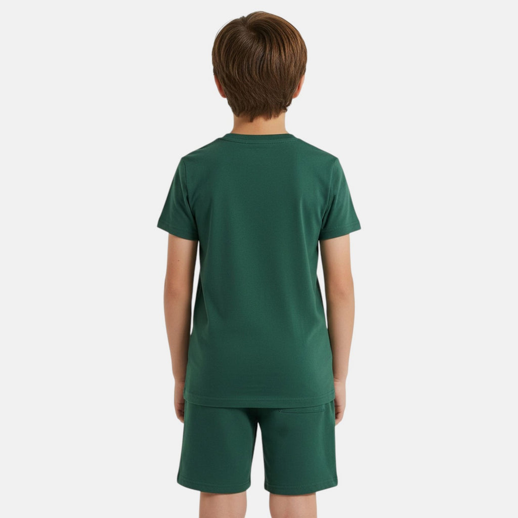 Pack De 2 T-Shirts Et Short Ellesse Garcon - Blanc/Vert