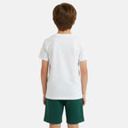 Pack De 2 T-Shirts Et Short Ellesse Garcon - Blanc/Vert