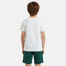 Pack De 2 T-Shirts Et Short Ellesse Garcon - Blanc/Vert