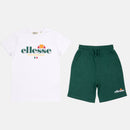 Pack De 2 T-Shirts Et Short Ellesse Garcon - Blanc/Vert