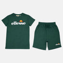 Pack De 2 T-Shirts Et Short Ellesse Garcon - Blanc/Vert