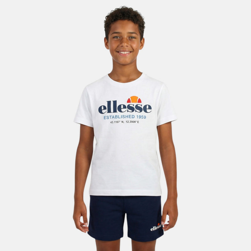 Pack De 2 T-Shirts Et Short Ellesse Garcon - Bleu/Marine