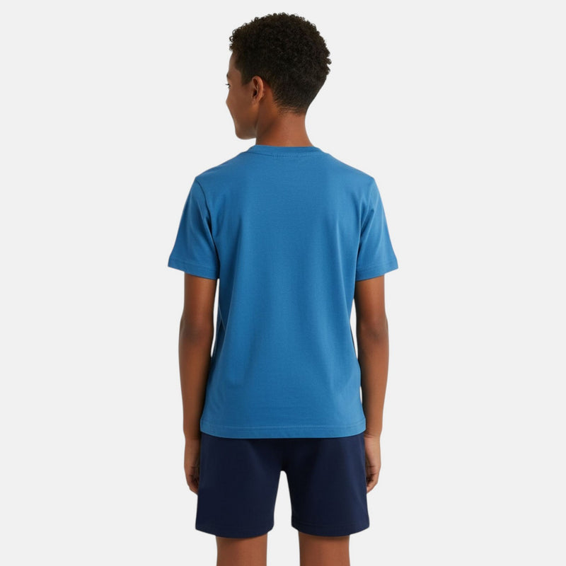 Pack De 2 T-Shirts Et Short Ellesse Garcon - Bleu/Marine