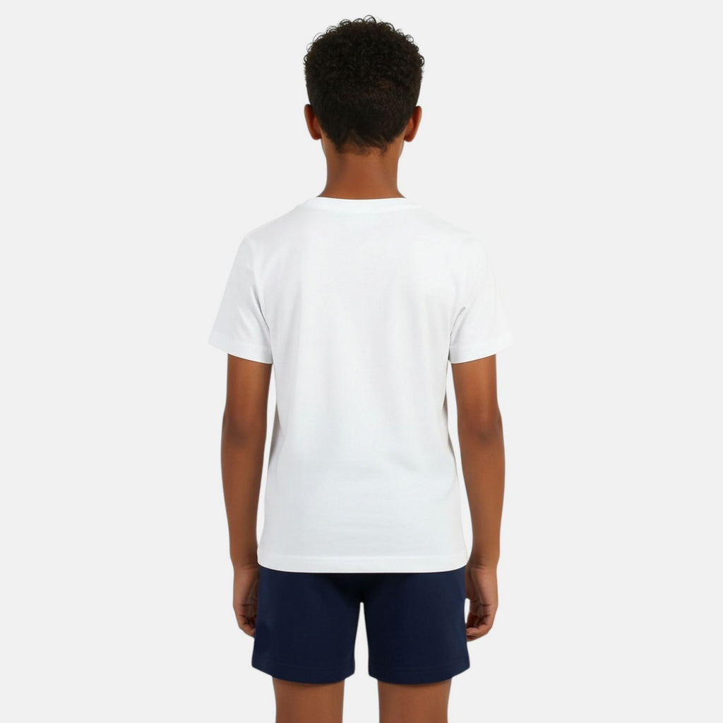 Pack de 2 Camisetas y Pantalones Cortos Ellesse Niño Azul/Azul Marino