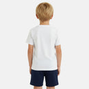 Pack De 2 T-Shirts Et Short Ellesse Garcon - Blanc/Marine