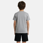 Pack de 2 Camisetas y Pantalones Cortos Ellesse Niño Gris/Blanco