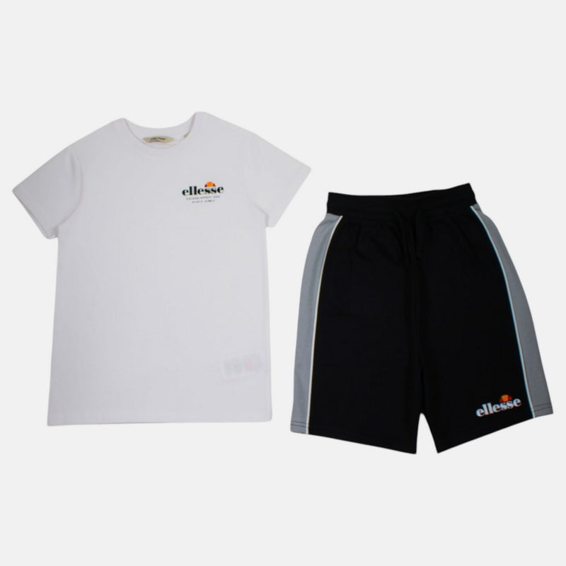 Pack De 2 T-Shirts Et Short Ellesse Garcon - Gris/Blanc