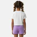 Pack De 2 T-Shirts Et Short Ellesse Fille - Violet/Blanc