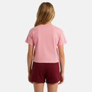 Pack De 2 T-Shirts Et Short Ellesse Fille - Rose/Blanc