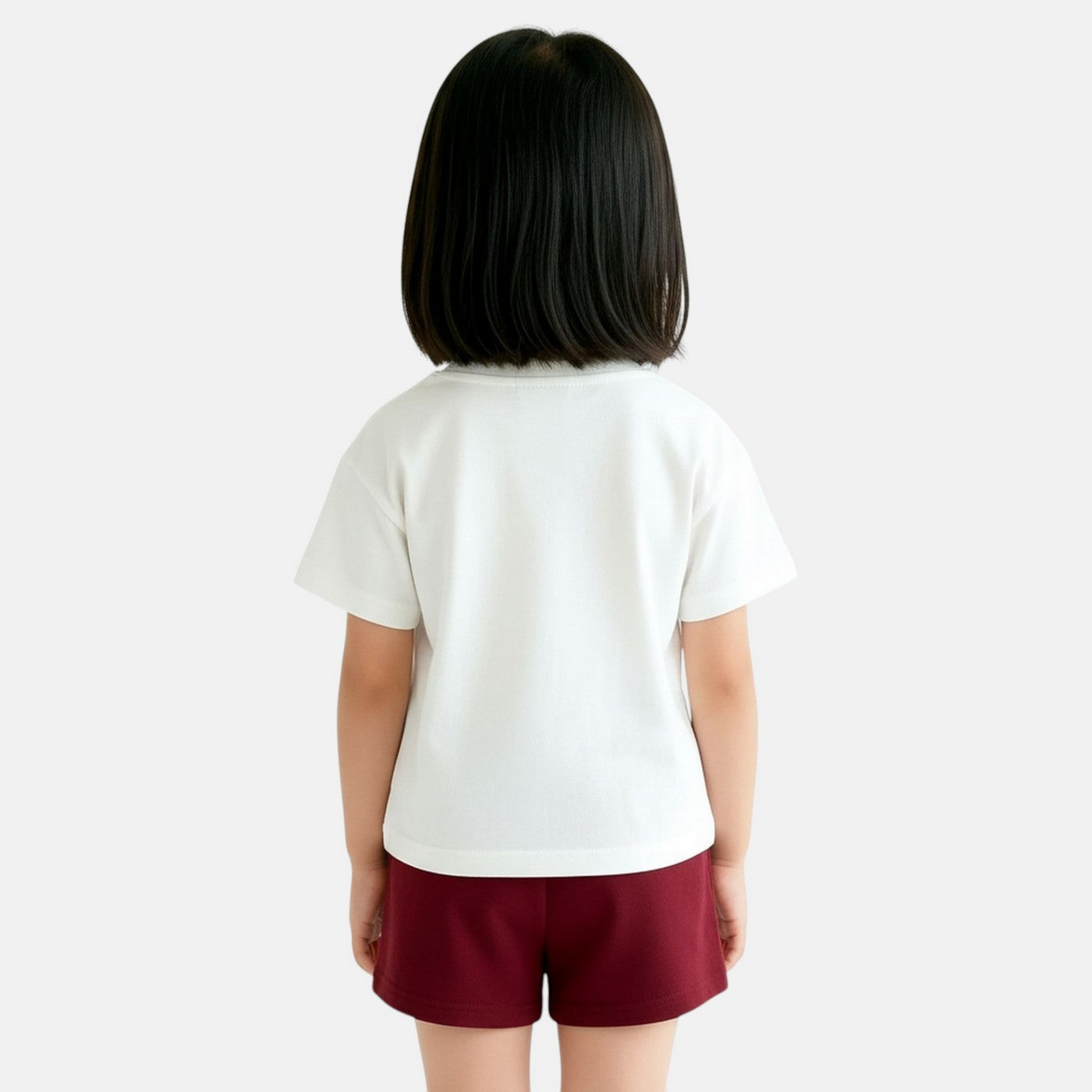 Pack De 2 T-Shirts Et Short Ellesse Fille - Rose/Blanc