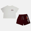 Pack De 2 T-Shirts Et Short Ellesse Fille - Rose/Blanc
