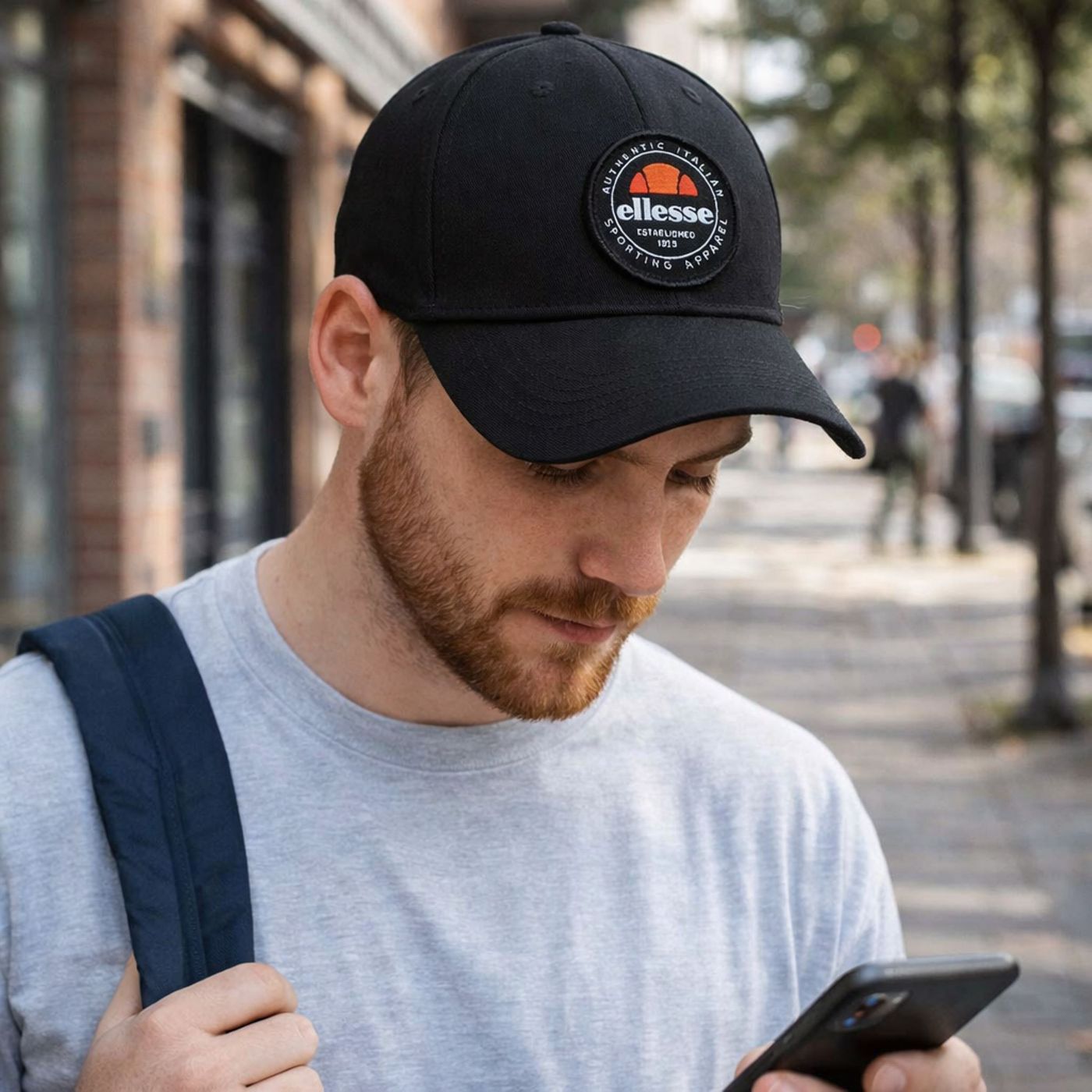 Gorra Hombre Ellesse - Negro