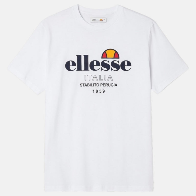 T-Shirt Manches Courtes Ellesse Homme - Blanc